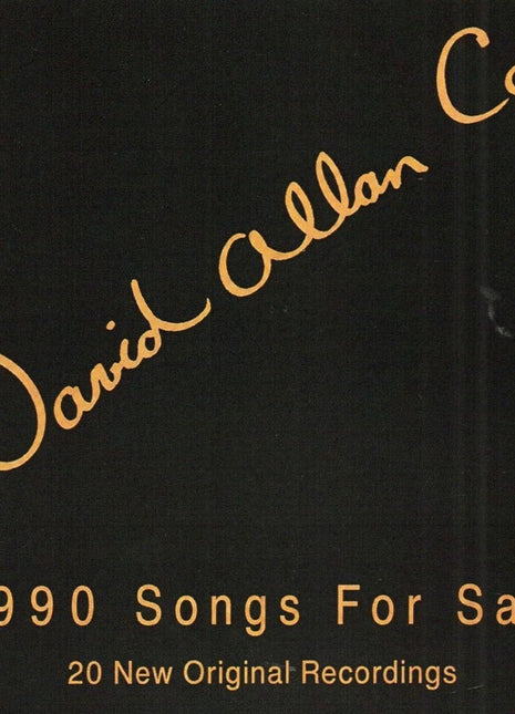 the album cover for David Allan Coe - 1990 Songs for Sale