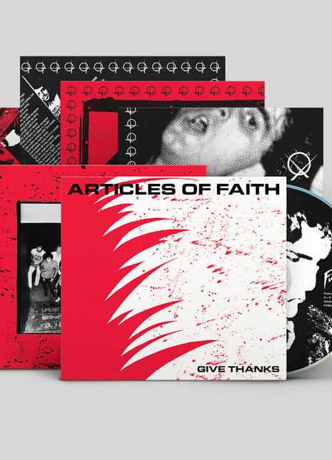the album cover for Articles Of Faith - Give Thanks [Digipak] (Uk)
