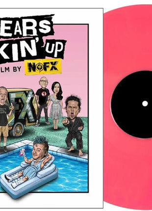 the album cover for NOFX - 40 Years of Fuckin' Up: Soundtrack [Pink]