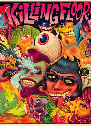 the album cover for Killing Floors - Los Angeles Chicano R'n'r