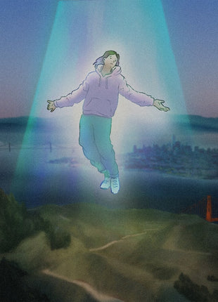the album cover for Sandy's - Sound of the Bay