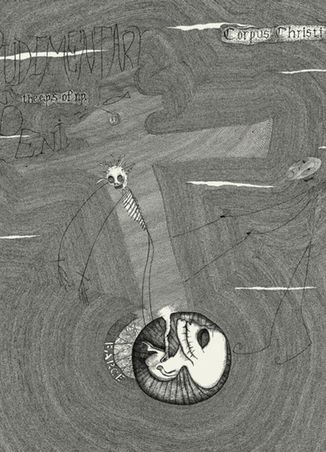 the album cover for Rudimentary Peni - E.p's of R.p