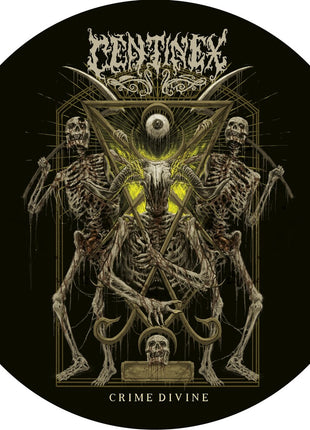 the album cover for Centinex - Crime Divine [Limited Edition] (Pict)