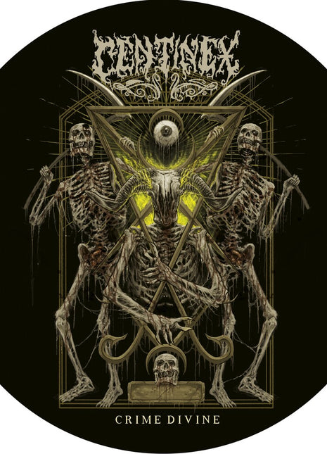 the album cover for Centinex - Crime Divine [Limited Edition] (Pict)