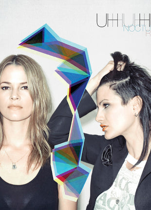 the album cover for Uh Huh Her - Nocturnes: Redux [Goth Confetti]