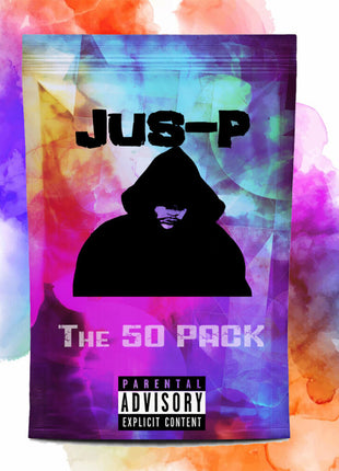 the album cover for Jus-p - 50 Pack