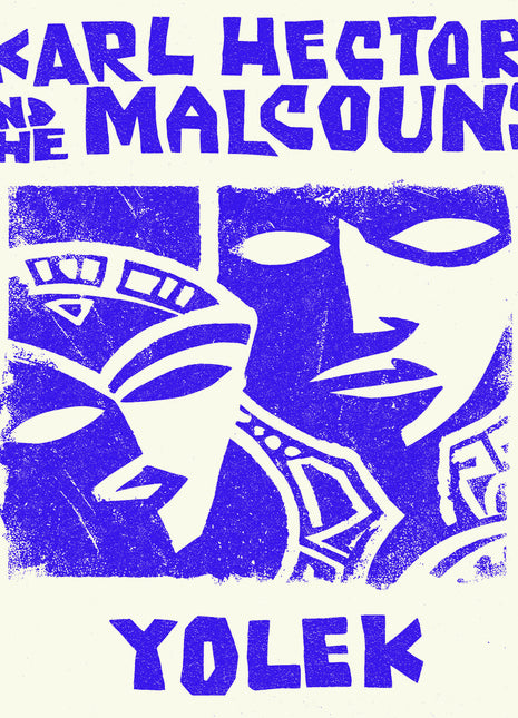 the album cover for Karl & the Malcouns Hector - Yolek