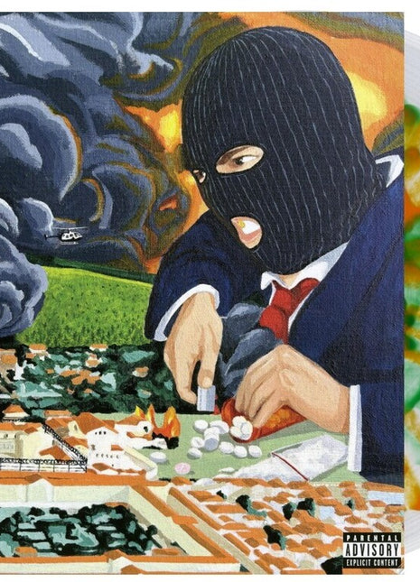 the album cover for Ot the Real - Wars I've Won (clear Vinyl With Orange & Green Splatter Vinyl/numbered)