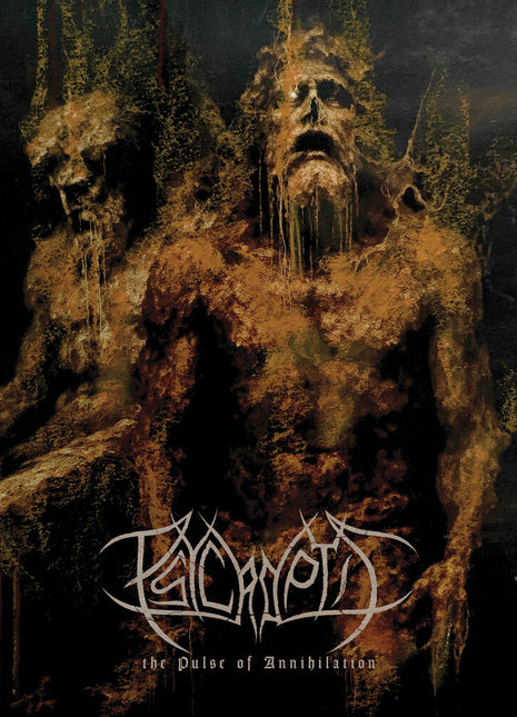 the album cover for Psycroptic - The Pulse of Annihilation