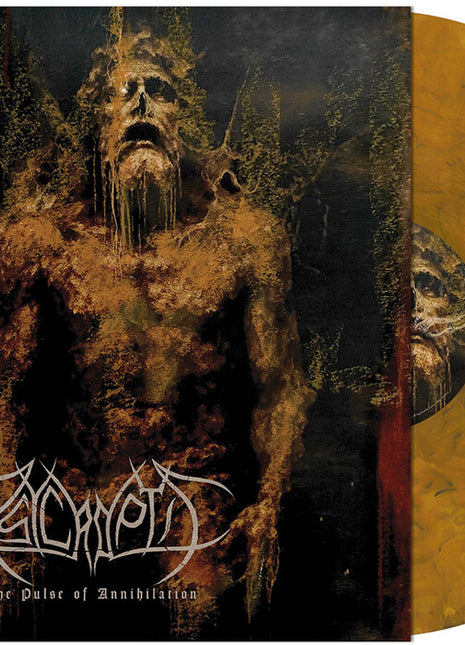 the album cover for Psycroptic - The Pulse of Annihilation
