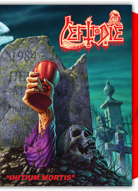 the album cover for Left To Die - Initium Mortis [Red]