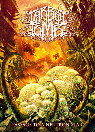 the album cover for Carbon Tomb - Passage To a Neutron Star