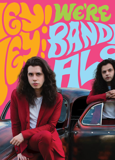 the album cover for Banda Al9 - Hey! Hey! We're Banda Al9