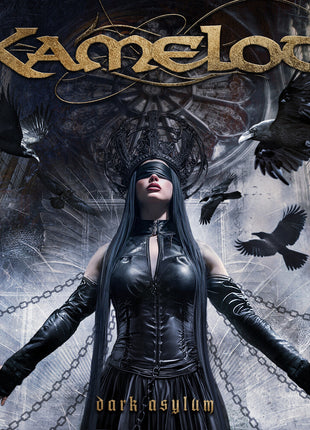 the album cover for Kamelot - Dark Asylum [Indie Exclusive Silver]