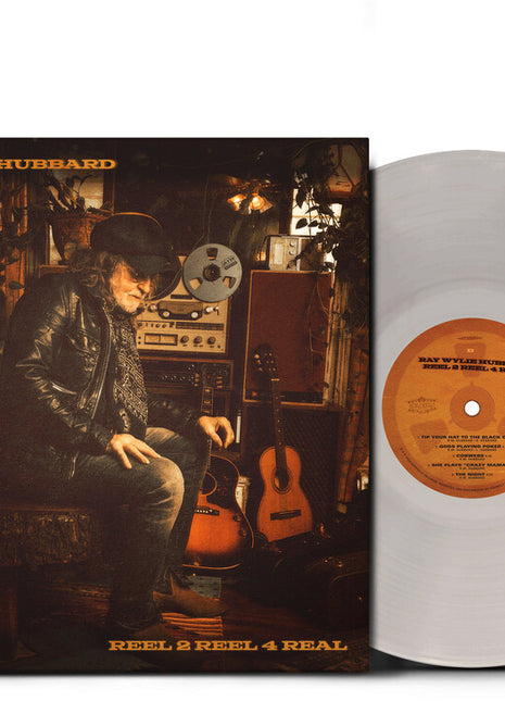 the album cover for Ray Wylie Hubbard - Reel 2 Reel 4 Real [Indie Exclusive Gray]