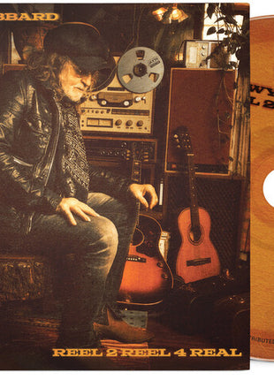 the album cover for Ray Wylie Hubbard - Reel 2 Reel 4 Real