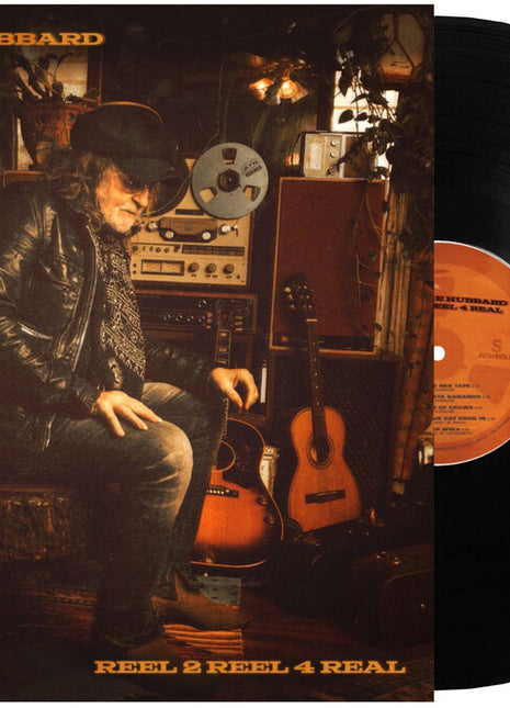 the album cover for Ray Wylie Hubbard - Reel 2 Reel 4 Real [Black]