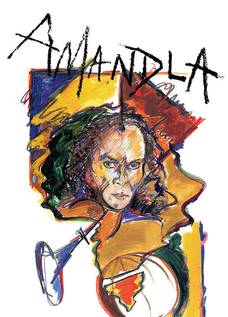 the album cover for Miles Davis - Amandla