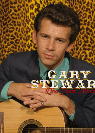 the album cover for Gary Stewart - One Track Mind