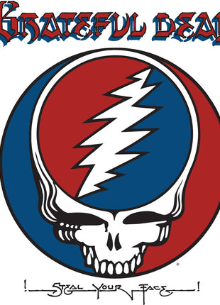 the album cover for Grateful Dead - Steal Your Face (spirit of '76) (grateful & Stealie Blue Vinyl) (brick & Mortar Exclusive)