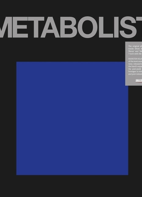 the album cover for Metabolist - Hansten Klork (2lp)