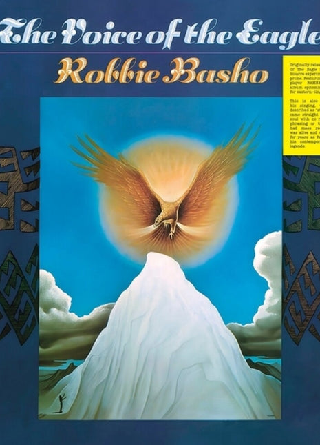 the album cover for Robbie Basho - Voice of the Eagle
