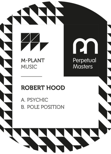 the album cover for Robert Hood - Psychic/pole Position
