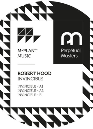 the album cover for Robert Hood - Invincible