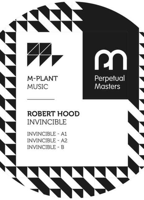 the album cover for Robert Hood - Invincible