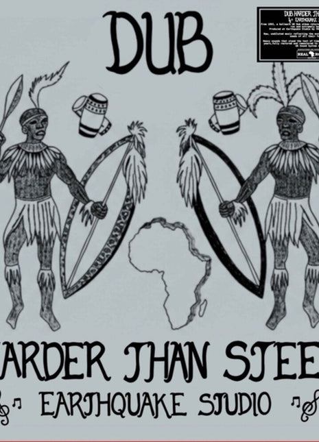 the album cover for Earthquake Studio - Dub Harder Than Steel