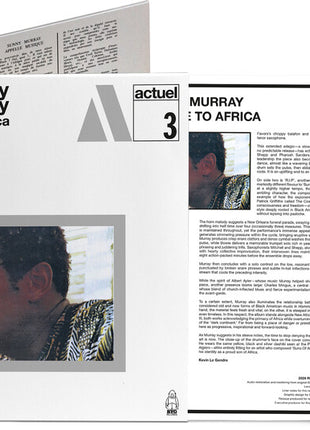 the album cover for Sunny Murray - Hommage To Africa [Deluxe] (Gate) [Limited Edition] (Ofgv) [Remastered]