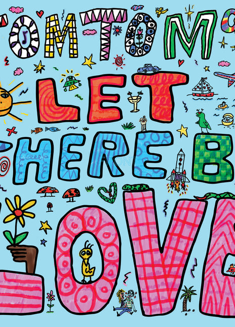 the album cover for Tom Tom Club - Let There Be Love
