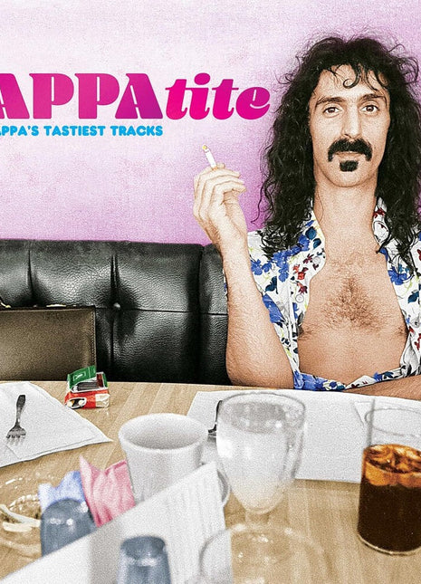 the album cover for Frank Zappa - Zappatite: Frank Zappa's Tastiest Tracks