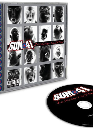 the album cover for Sum 41 - All Killer, No Filler (25th Anniversary)