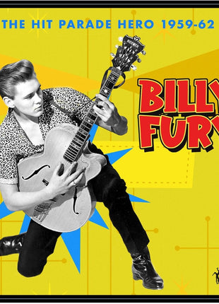 the album cover for Billy Fury - Hit Parade Hero 1959-62