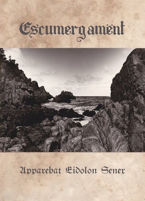 the album cover for Escumergament - Apparebat Eidolon Senex