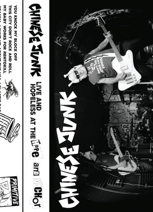 the album cover for Chinese Junk - Live & Hopeless at the Hope & Anchor