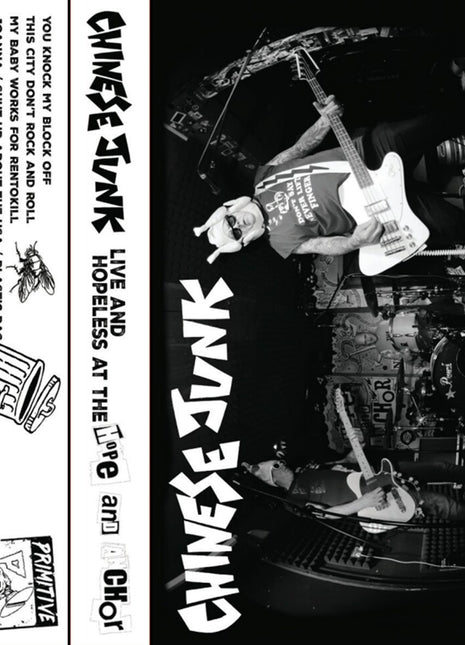 the album cover for Chinese Junk - Live & Hopeless at the Hope & Anchor