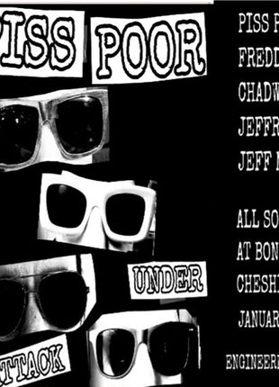 the album cover for Piss Poor - Under Attack
