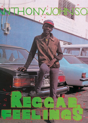 the album cover for Anthony Johnson - Reggae Feelings (purple Transparent Vinyl)