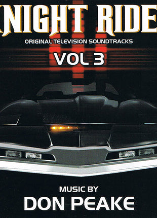 the album cover for Don Peake - Knight Rider: Volume 3
