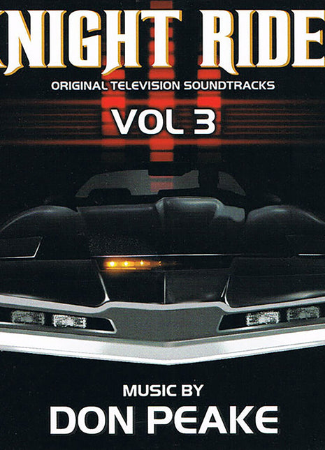 the album cover for Don Peake - Knight Rider: Volume 3