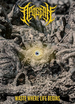 the album cover for Apogean - Waste Where Life Begins