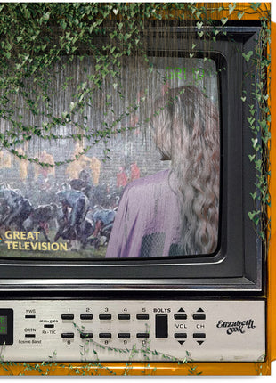 the album cover for Elizabeth Cook - Great Television [Malibu Orange]