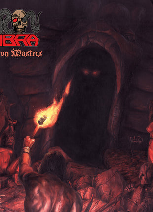 the album cover for Iron Kobra - Dungeon Masters