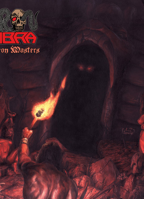 the album cover for Iron Kobra - Dungeon Masters