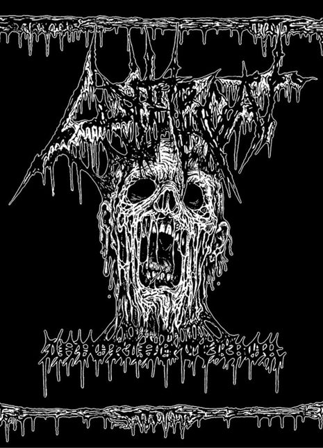 the album cover for Cutthroat - Invoking Terror