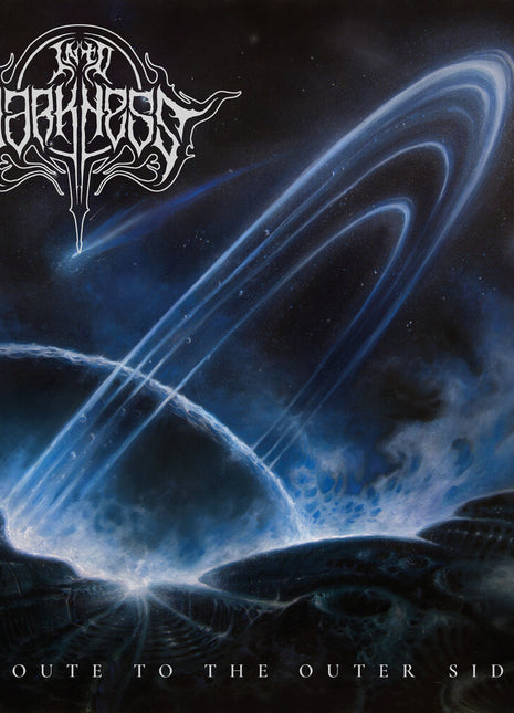 the album cover for Into Darkness - Route To the Outer Side