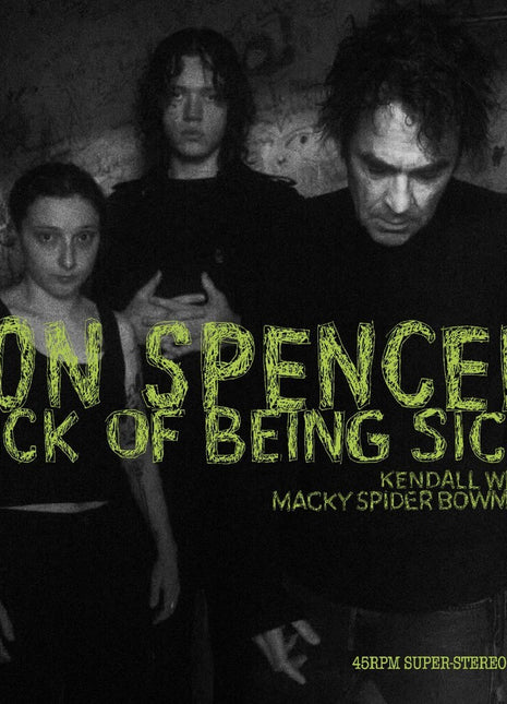 the album cover for Jon Spencer - Sick Of Being Sick