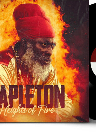 the album cover for Capleton - Heights of Fire (black Vinyl Edition)